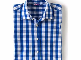 Italian Stallion Shirt, Blue,Pink Gingham,Pink