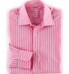 Boden Italian Stallion Shirt, Blue,Pink Stripe,Pink