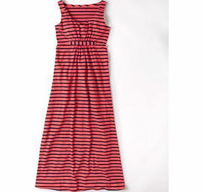 Boden Jersey Maxi Dress, Red/Navy Stripe,Blue and