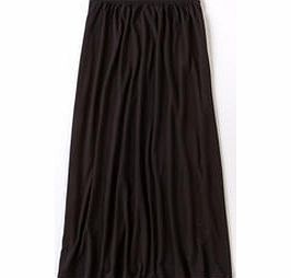 Boden Jersey Maxi Skirt, Black,Iris,Turquoise Sixties