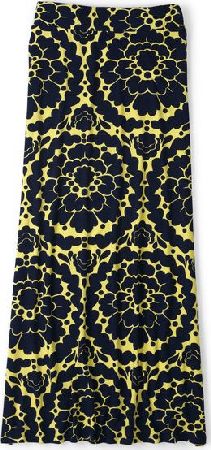 Boden, 1669[^]34806380 Jersey Maxi Skirt Sherbet Lemon Mosaic Boden,