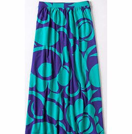Boden Jersey Maxi Skirt, Turquoise Sixties