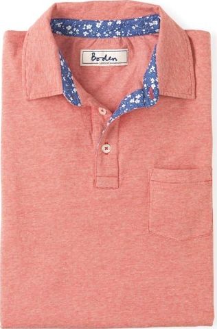 Boden, 1669[^]34497081 Jersey Polo Red/Ecru Boden, Red/Ecru 34497081