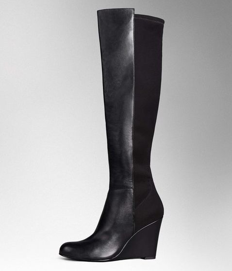 Boden Kensington Wedge Boot Black Boden, Black 35160233