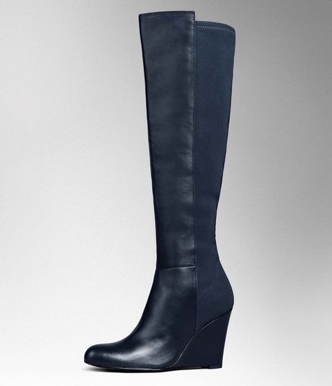 Boden Kensington Wedge Boot Blue Boden, Blue 35160324