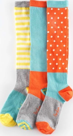 Boden Knee Socks Soft Red/Mineral/Grey Boden, Soft