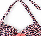 Boden Knot Front Bikini Top, Sailor Blue Geo 34669762