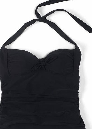 Boden Knot Front Tankini Top, Black 34567636