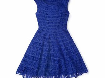 Lace Marilyn Dress, Lapis 34487801