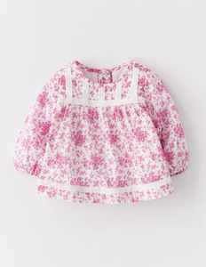 Lace Trim Blouse 71339