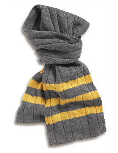 Boden Lambswool Cable Scarf