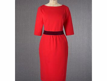 Boden Lana Dress, Cadmium Red,Black 33605114
