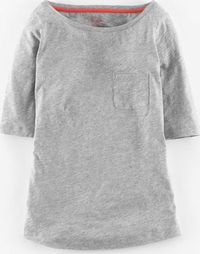 Boden, 1669[^]35001700 Lightweight Boatneck Grey Boden, Grey 35001700