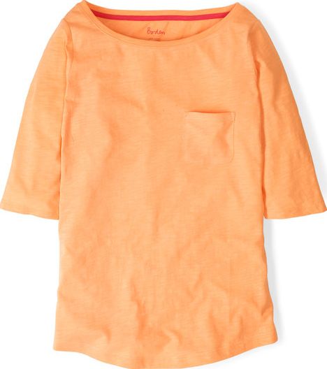 Boden, 1669[^]34755066 Lightweight Boatneck Sherbet Orange Boden,