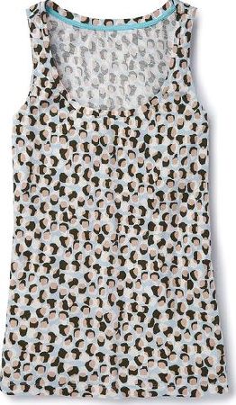 Boden, 1669[^]34925891 Lightweight Slub Vest Raincloud Animal Print