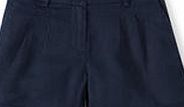 Boden Linen Shorts, Blue 34820076