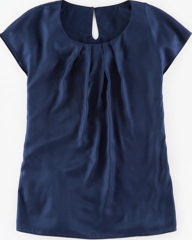Boden, 1669[^]35234285 Long Line Ravello Top Blue Boden, Blue 35234285