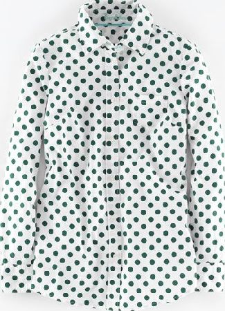 Boden, 1669[^]35236496 Long Line Shirt Amazon Green Spot Boden, Amazon