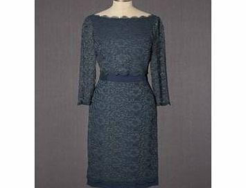 Boden Luxurious Lace Dress, Onyx Green 33736380