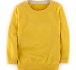 Boden Merino Crew Neck Jumper, Yellow,Purple 34259788