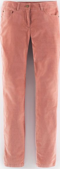 Boden Mid Rise Skinny Jeans Dusky Rose Velveteen