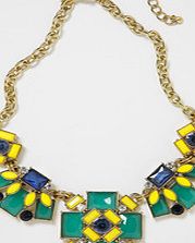 Boden Mosaic Statement Necklace, Pool 33915711