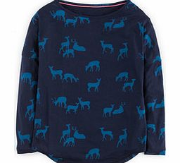Boden Must Have Tee, French Navy Deer 34433227