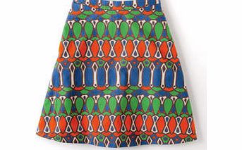 Boden Nancy Skirt, Blue Abstract Geo 34083097