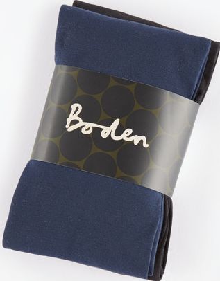 Boden Opaque Tights Black/Navy Boden, Black/Navy