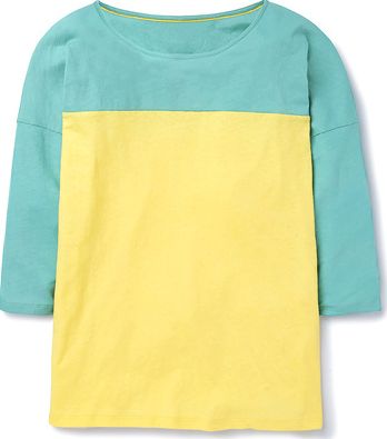 Boden, 1669[^]34966200 Oversized Colourblock Tee Green Boden, Green