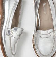 Boden Penny Loafers, Silver 33912213