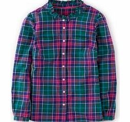 Boden Piecrust Shirt, Green,Purple,WHite 34321190