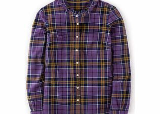 Boden Piecrust Shirt, Purple,WHite,Green 34321125