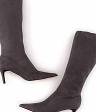 Boden Pointed Stretch Boot, Grey 34219022
