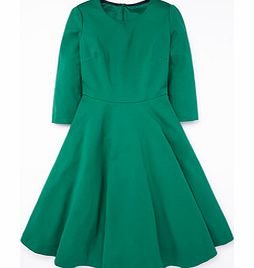 Boden Ponte Skater Dress, Green,Blue,Black 34434613