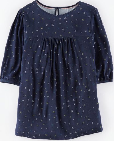 Boden, 1669[^]35041581 Posey Top Navy Seeds Boden, Navy Seeds 35041581