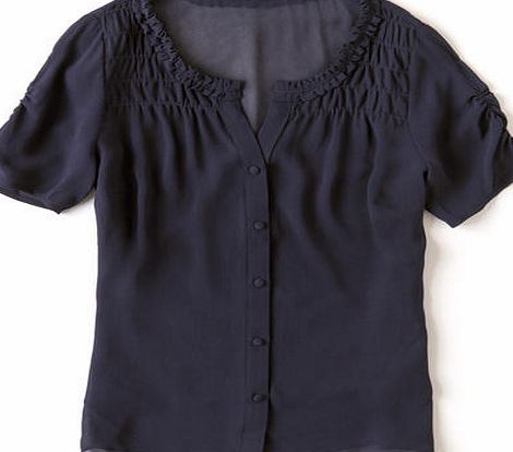Boden Pretty Georgette Blouse, Blue 34016071