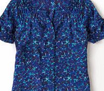 Pretty Georgette Blouse, Navy Bloom 34015933