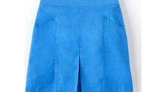 Boden Pretty Pleat Skirt, Cerulean