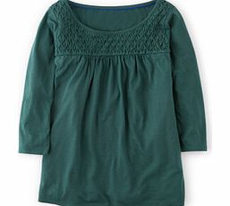 Pretty Smock Top, Green 34474437