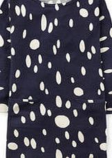Boden Print Tunic Dress, Navy Abstract Oval 34263749