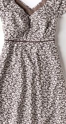 Boden Printed Cotton Dress, Vole Silhouette 34017491
