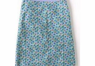 Boden Printed Cotton Skirt, Papaya Geo,Persian Green
