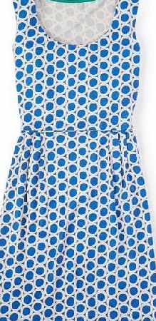 Boden Printed Jersey Dress, Blue 34619783