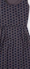 Boden Printed Jersey Dress, Navy/Pewter Circles 34620591