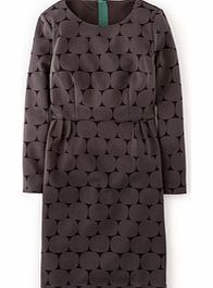 Boden Printed Ponte Dress, Black 34397455