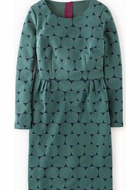 Boden Printed Ponte Dress, Evergreen Geo Spot 34397679