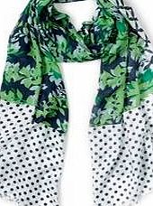Boden Printed Scarf, Leafy Trellis 34643072