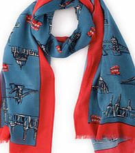 Boden Printed Scarf, London Landmarks 34334573
