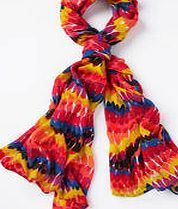 Boden Printed Scarf, Multi Feathers 34057075